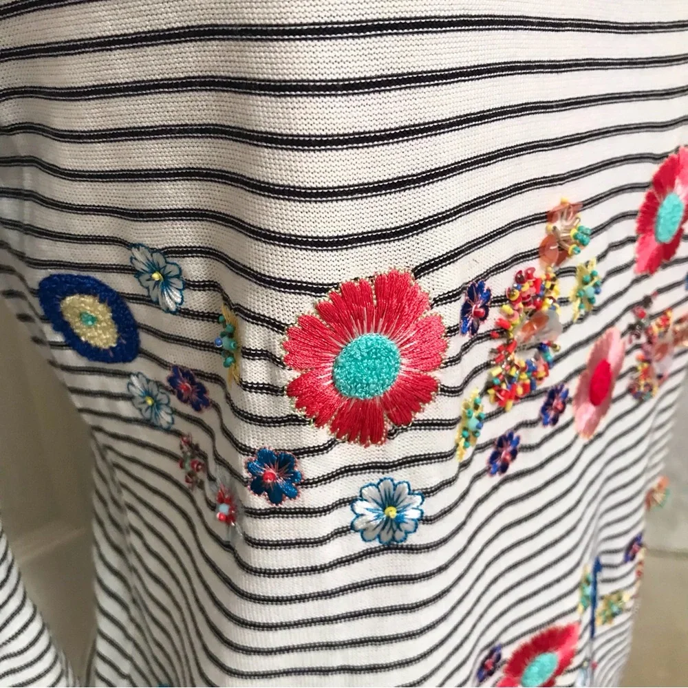 Talbots floral row